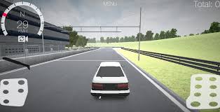 Drift Hunters Unblocked driving controls and track view