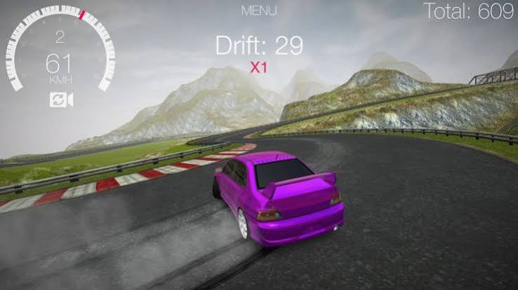 Track Corners, Racing Lines, and Drift Routes